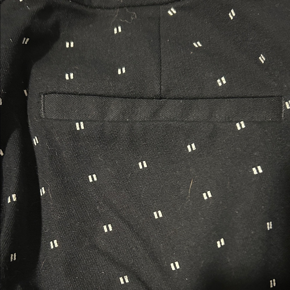 Black signature skinny ankle pants with pattern - Picture 7 of 9